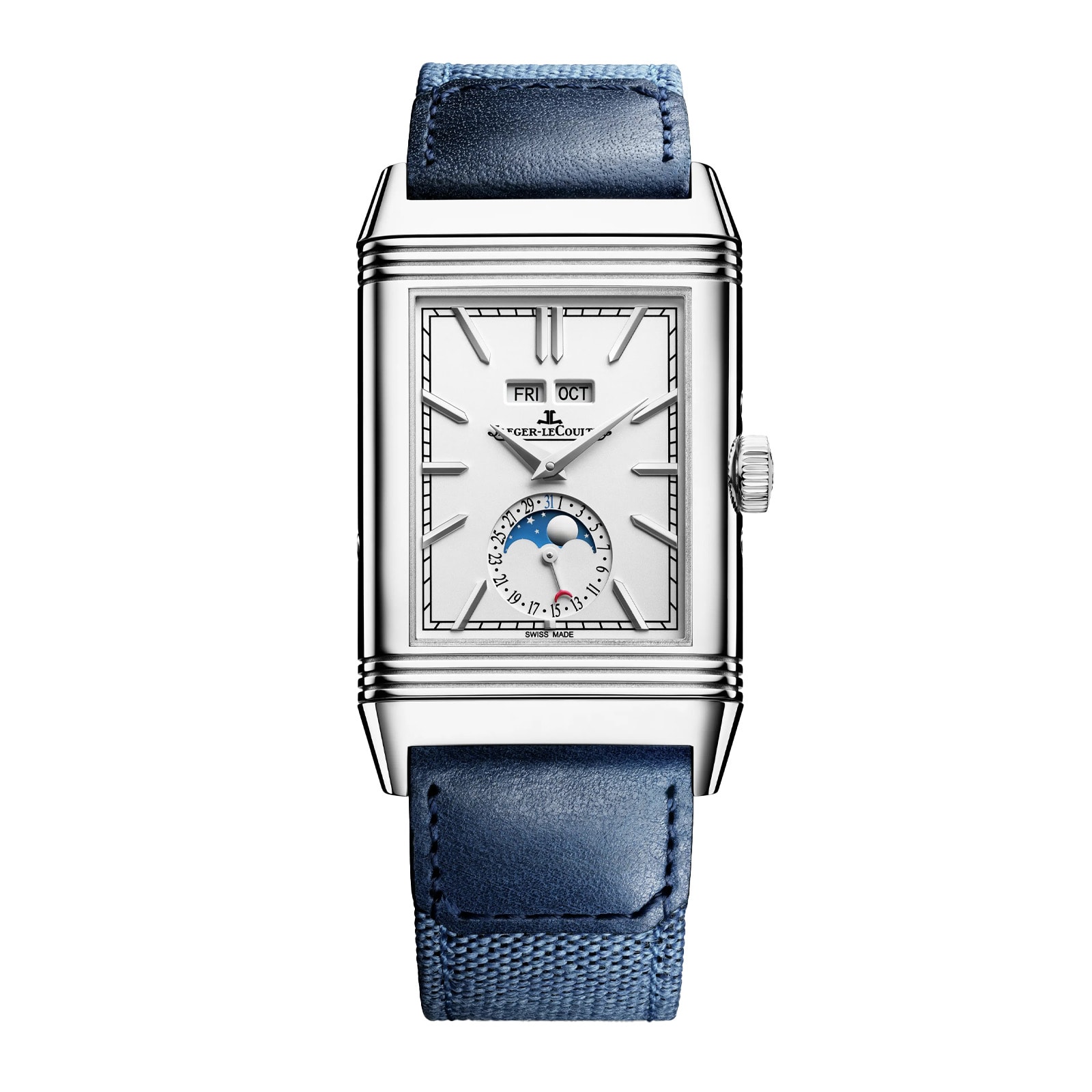xwuiikdvzcp.jpg Jaeger-LeCoultre Reverso Tribute Duoface Calendar 49.4mm X 29.9mm Mens Watch MPN: Q3918420 - Image 1