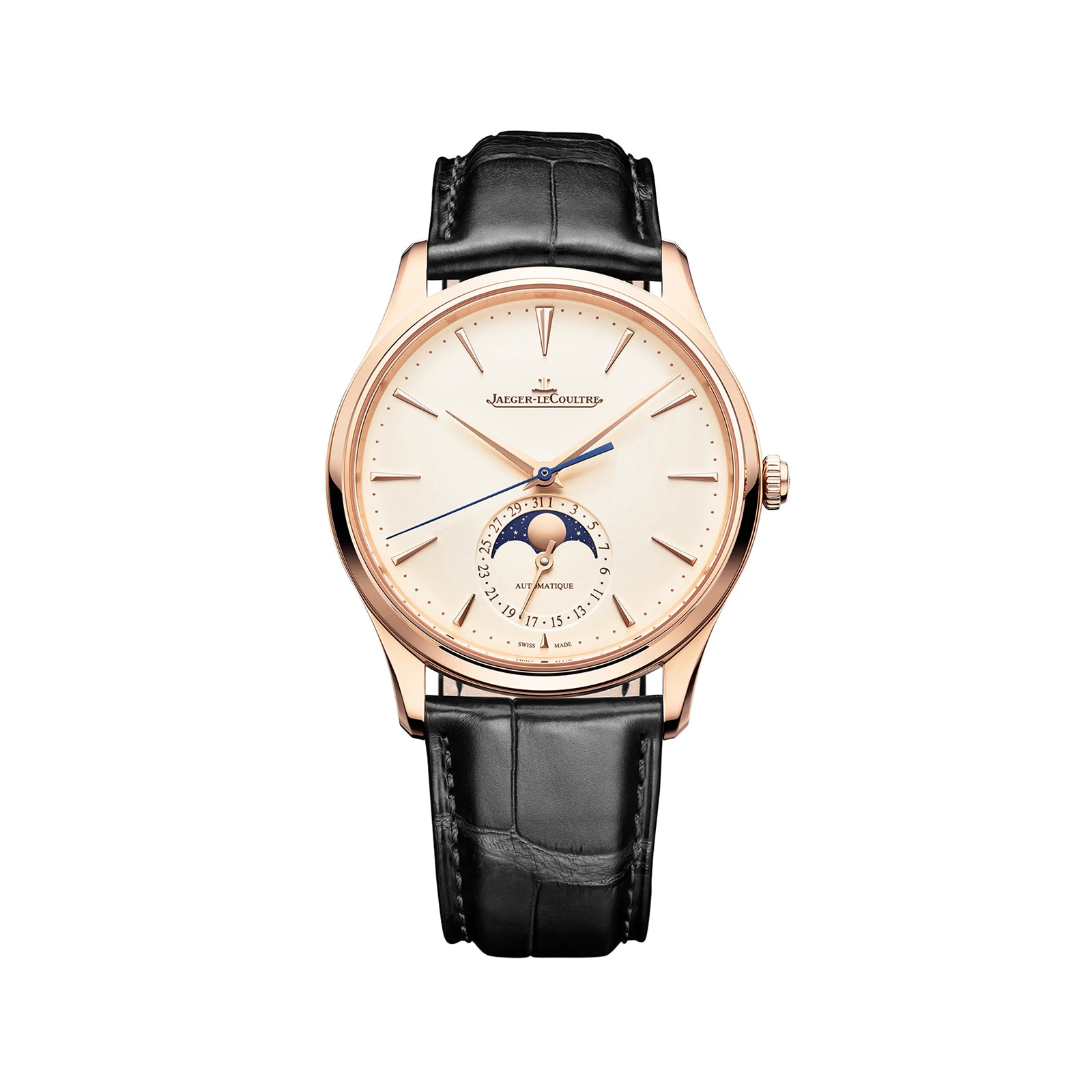 fsrxfboyq0s.jpg Jaeger-LeCoultre Master Ultra Thin Moon 39mm Mens Watch Cream MPN: Q1362511 - Image 1