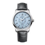 Longines Conquest Heritage Central Power Reserve 38mm Mens Watch Blue Alligator  MPN: L16484922