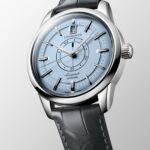 Longines Conquest Heritage Central Power Reserve 38mm Mens Watch Blue Alligator  MPN: L16484922 - Image 3