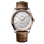 Longines Master Collection Stainless Steel and 18ct Rose Gold 40mm Mens Watch Silver  MPN: L27935702
