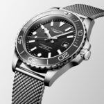 Longines HydroConquest 42mm Mens Watch Black Mesh  MPN: L37884706 - Image 3