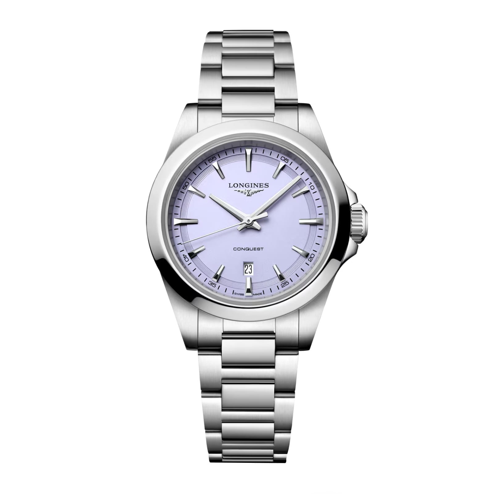 5z3n44rdf3n.jpg Longines Conquest Quartz 30mm Ladies Watch Purple MPN: L33504026 - Image 1