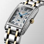 Longines DolceVita 20.8mm X 32mm Stainless Steel and Yellow Gold Ladies Watch  MPN: L52555787 - Image 4