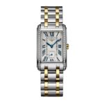 Longines DolceVita 23.30 x 37 mm Stainless Steel and Yellow Gold Ladies Watch  MPN: L55125787