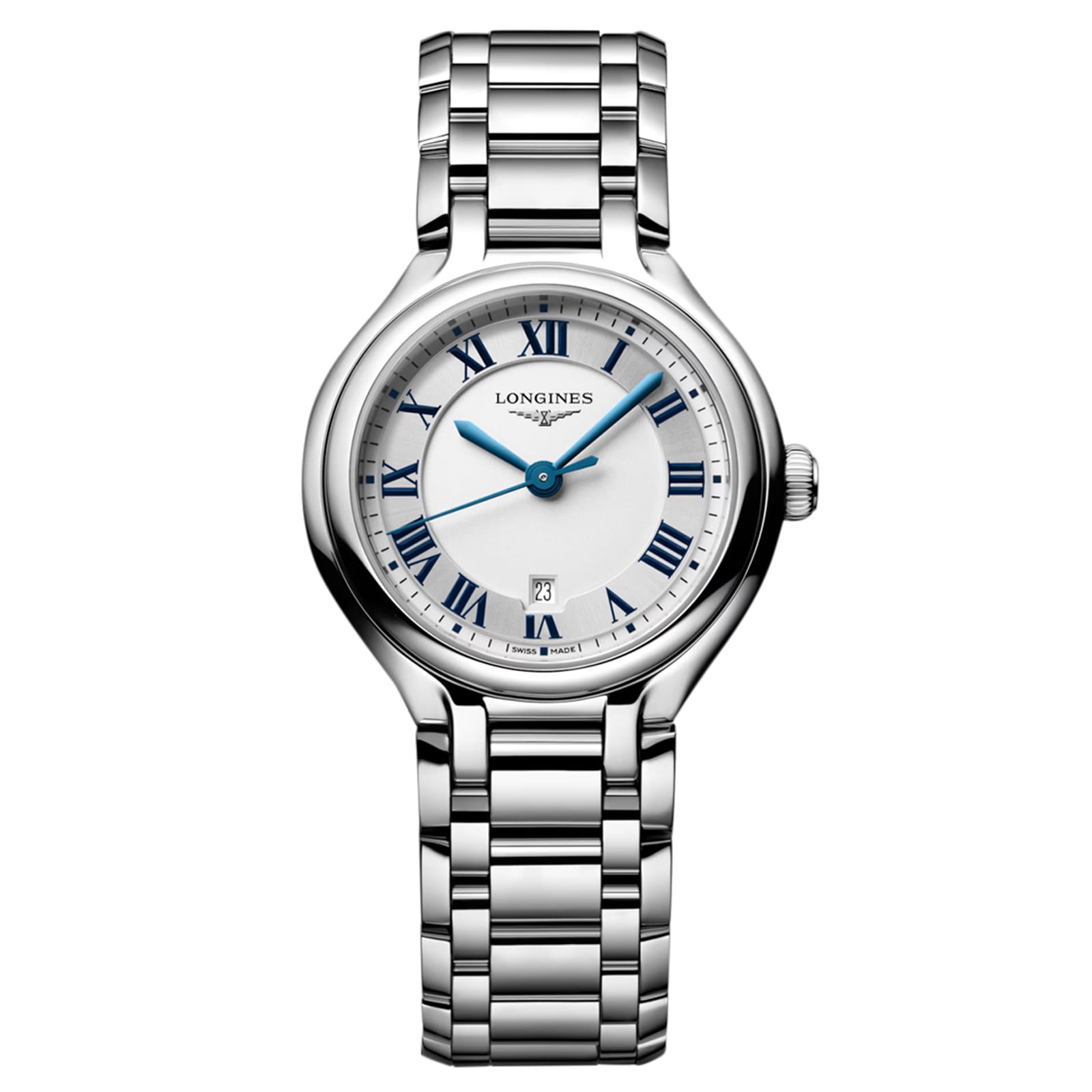 f2g14qtukf4.jpg Longines PrimaLuna 30mm Ladies Watch Silver MPN: L81424716 - Image 1