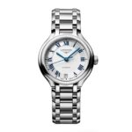 Longines PrimaLuna 34mm Ladies Watch Silver  MPN: L81244716