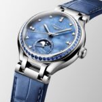Longines PrimaLuna 34mm Ladies Watch Blue Leather Strap  MPN: L81260972 - Image 2