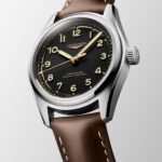 Longines Spirit Pilot 3 Hands 39mm Mens Watch Leather Black  MPN: L38094532 - Image 2
