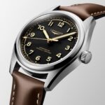 Longines Spirit Pilot 3 Hands 39mm Mens Watch Leather Black  MPN: L38094532 - Image 3