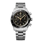 Longines Spirit Pilot Flyback Chronograph 39.5mm Mens Watch Black  MPN: L37214536