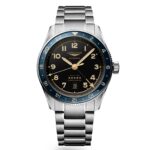Longines Spirit Zulu Time 42mm Mens Watch Black  MPN: L38124606