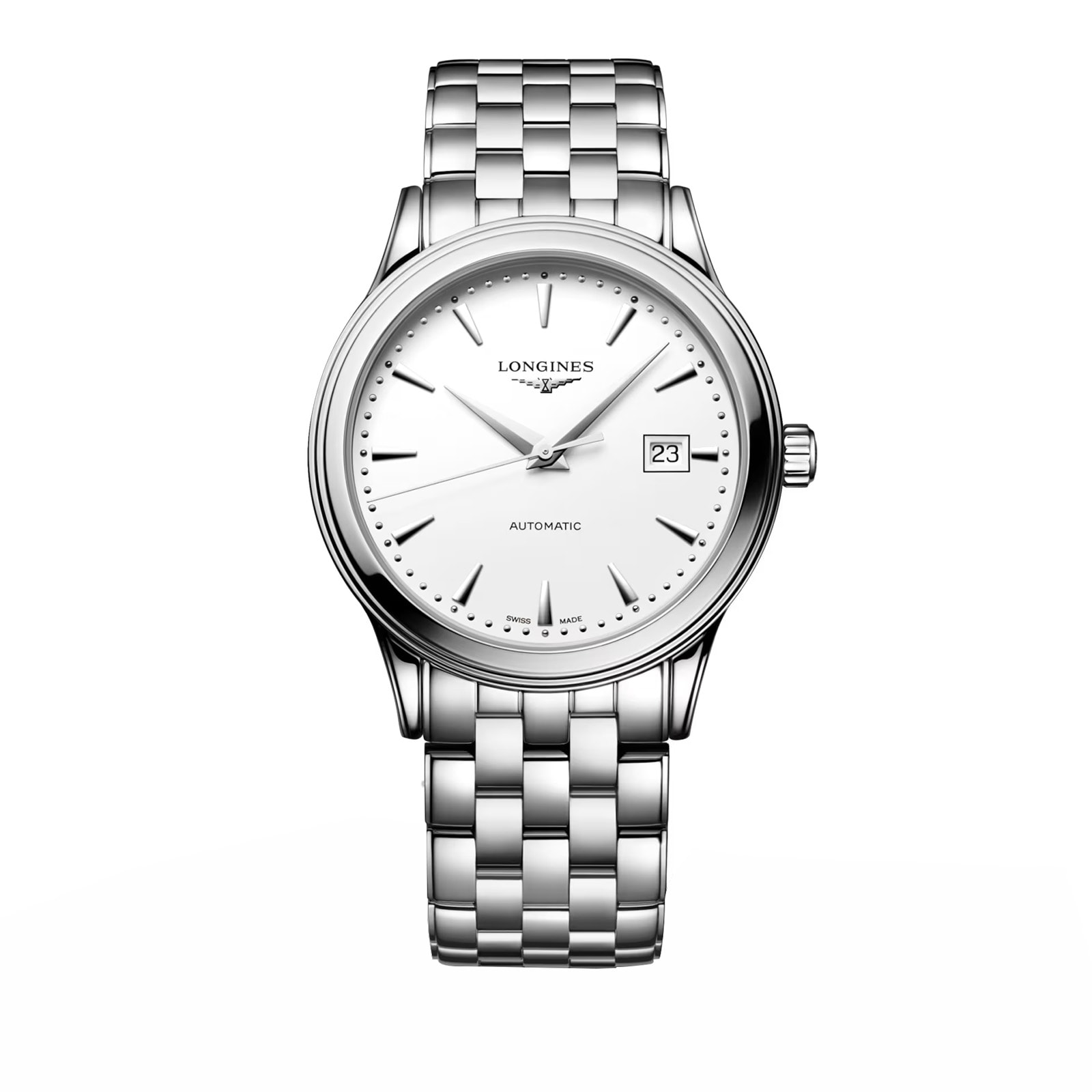 bxmnftb31s5.jpg Longines Flagship Classic 40mm Mens Watch White MPN: L49844186 - Image 1