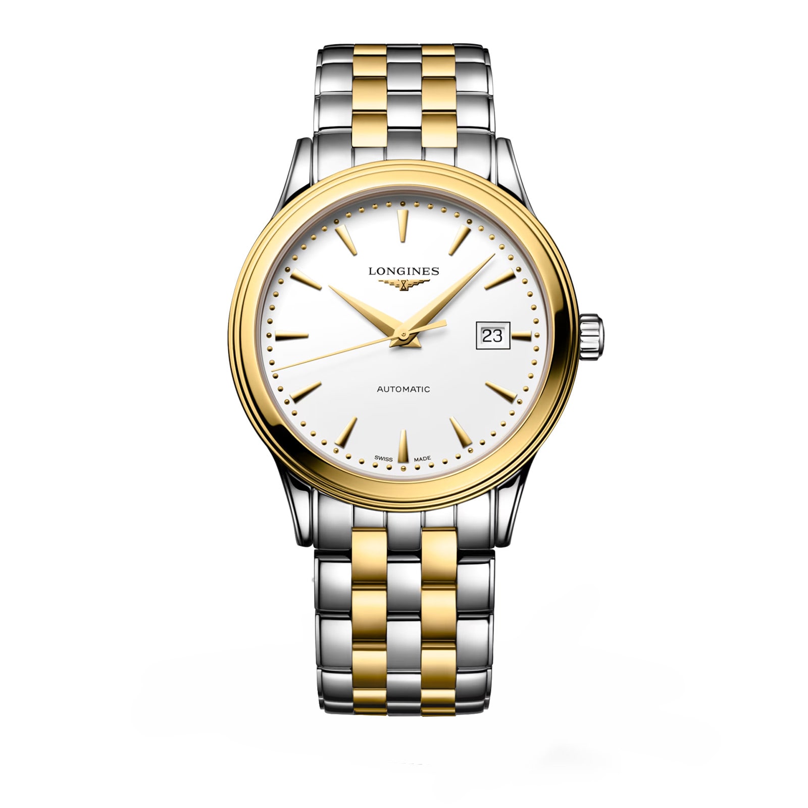 kqwmhnbacya.jpg Longines Flagship Classic 40mm Mens Watch White MPN: L49843207 - Image 1