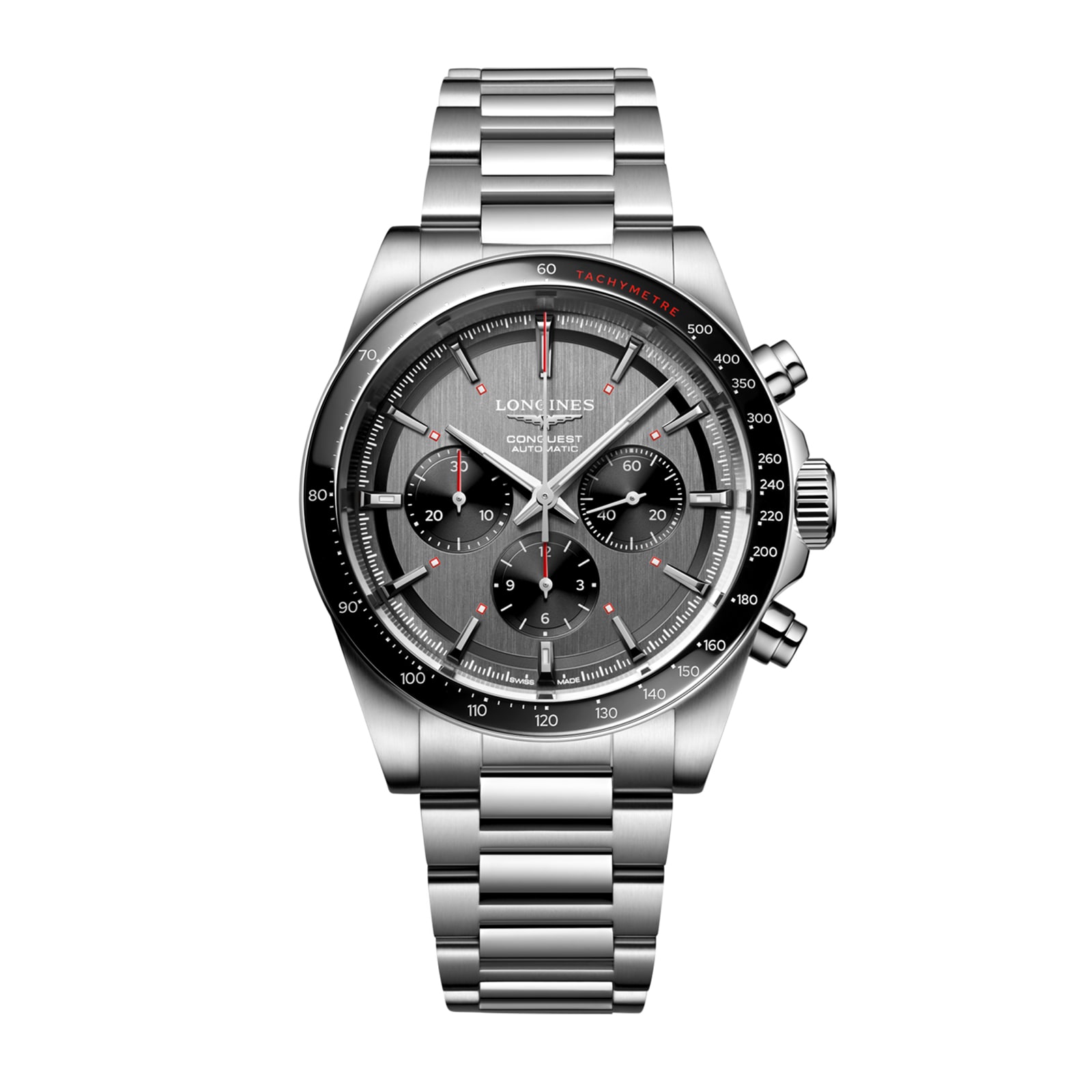 s0gyfuswfmi.jpg Longines Conquest Chrono Ski Edition 42mm Mens Watch MPN: L38364529 - Image 1