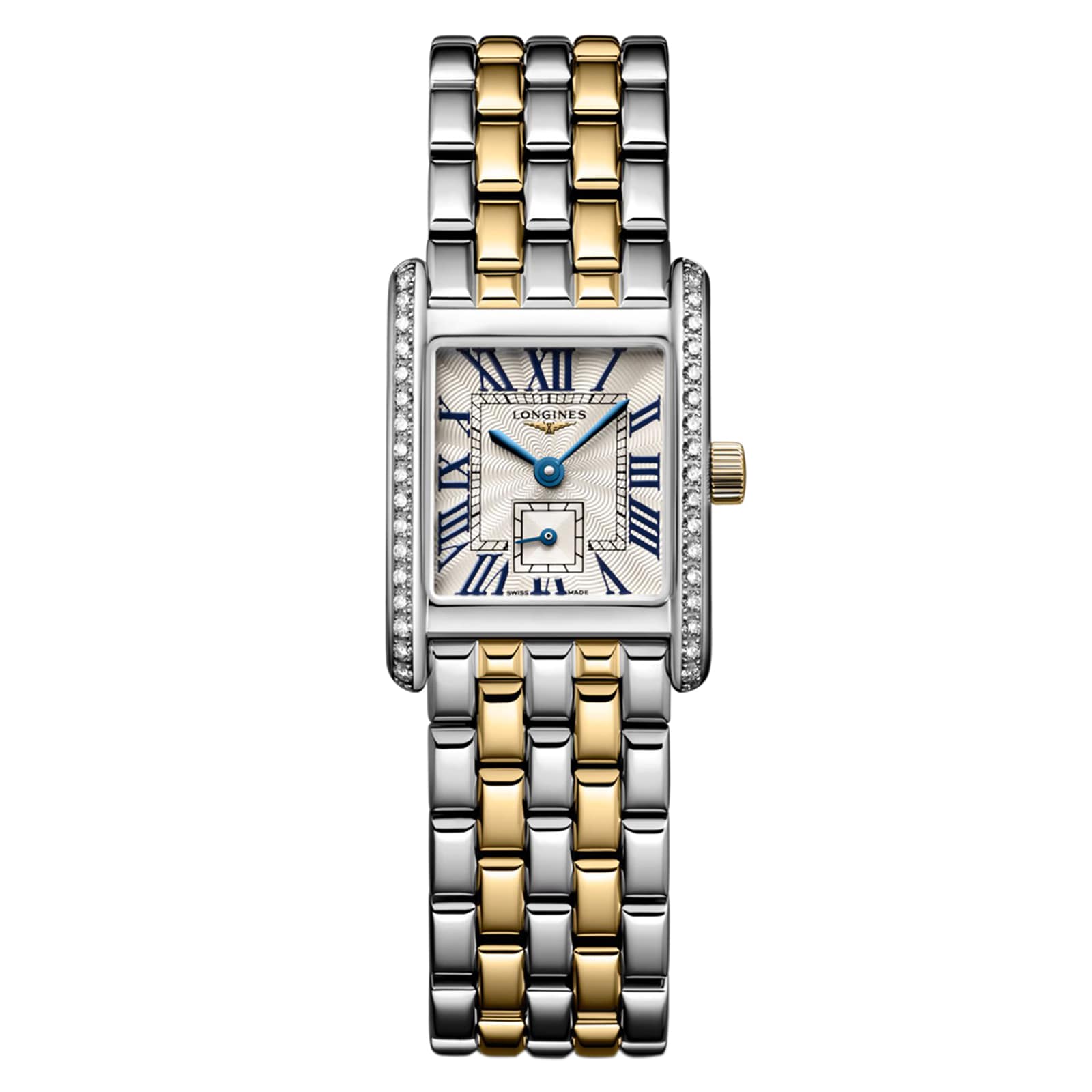 bgsn4ramwrx.jpg Longines Mini DolceVita 21.5mm X 29mm Ladies Watch Silver MPN: L52005787 - Image 1