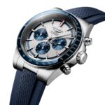 Longines Conquest 42mm Mens Watch Blue Rubber Strap  MPN: L38354989 - Image 3
