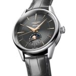 Longines Flagship Classic Heritage Moonphase 38.5mm Mens Watch Grey  MPN: L48154522 - Image 4