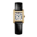 Longines Mini DolceVita 21.5mm X 29mm Ladies Watch Silver Black Alligator  MPN: L52006710