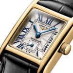 Longines Mini DolceVita 21.5mm X 29mm Ladies Watch Silver Black Alligator  MPN: L52006710 - Image 5