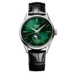 Longines Flagship Heritage Moonphase 38.5mm Mens Watch Green  MPN: L48154022