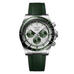 Longines Conquest 42mm Mens Watch Green Rubber Strap  MPN: L38354029