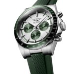 Longines Conquest 42mm Mens Watch Green Rubber Strap  MPN: L38354029 - Image 4