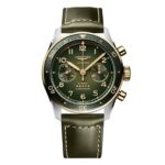 Longines Spirit Flyback 42mm Mens Watch Green  MPN: L38215532