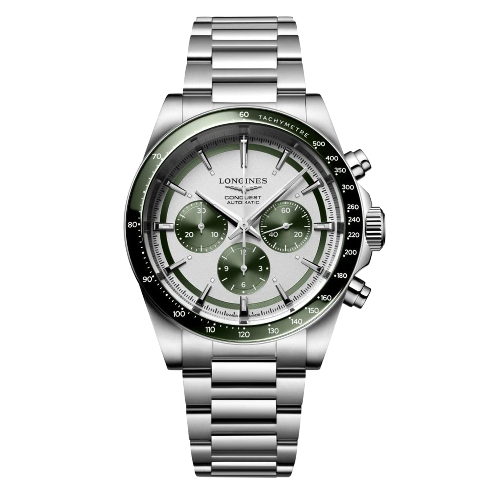 hb0fmpjrni4.jpg Longines Conquest Stainless Steel Automatic 42mm Mens Watch MPN: L38354026 - Image 1