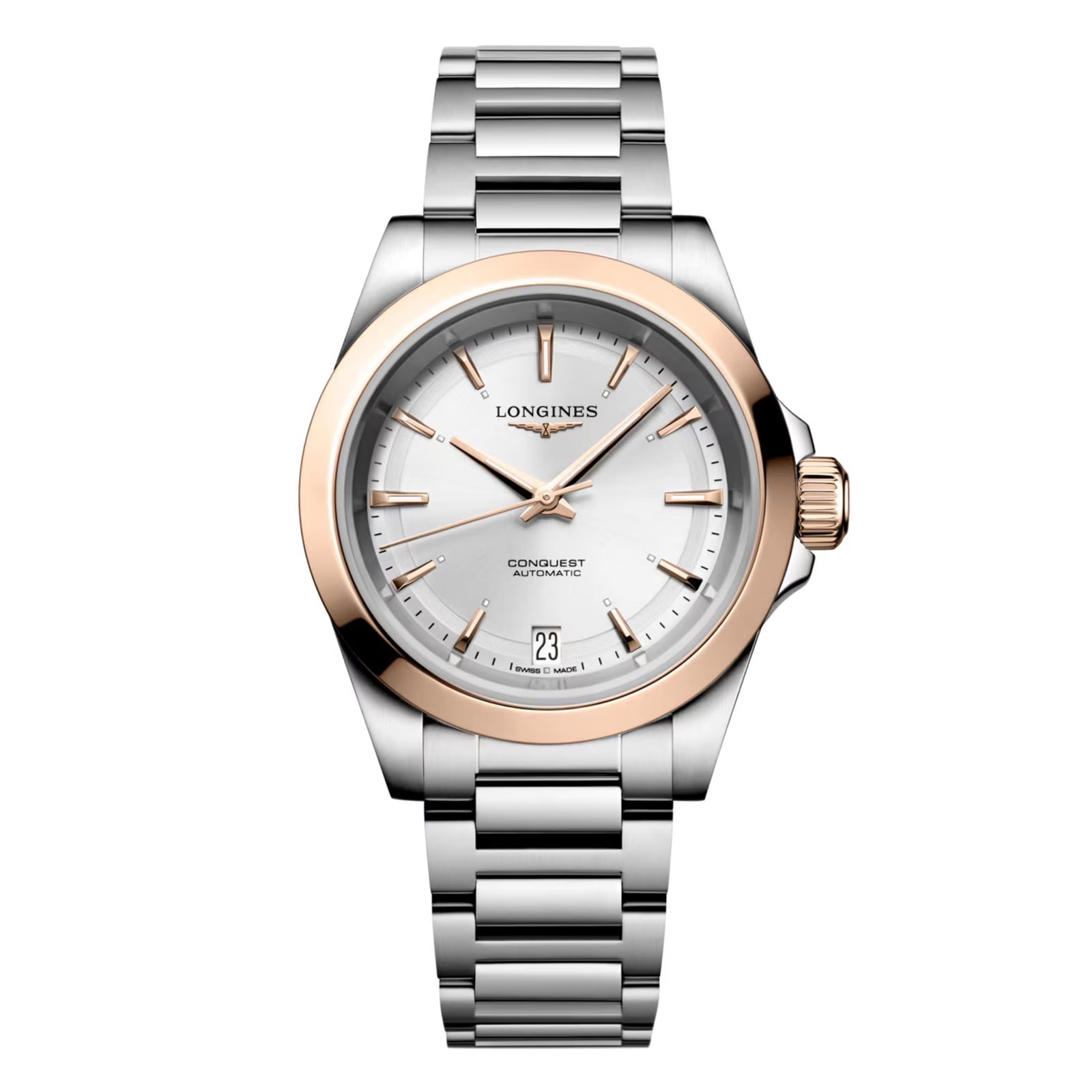5o2qrgqheoz.jpg Longines Conquest 34mm Ladies Watch Silver MPN: L34305726 - Image 1