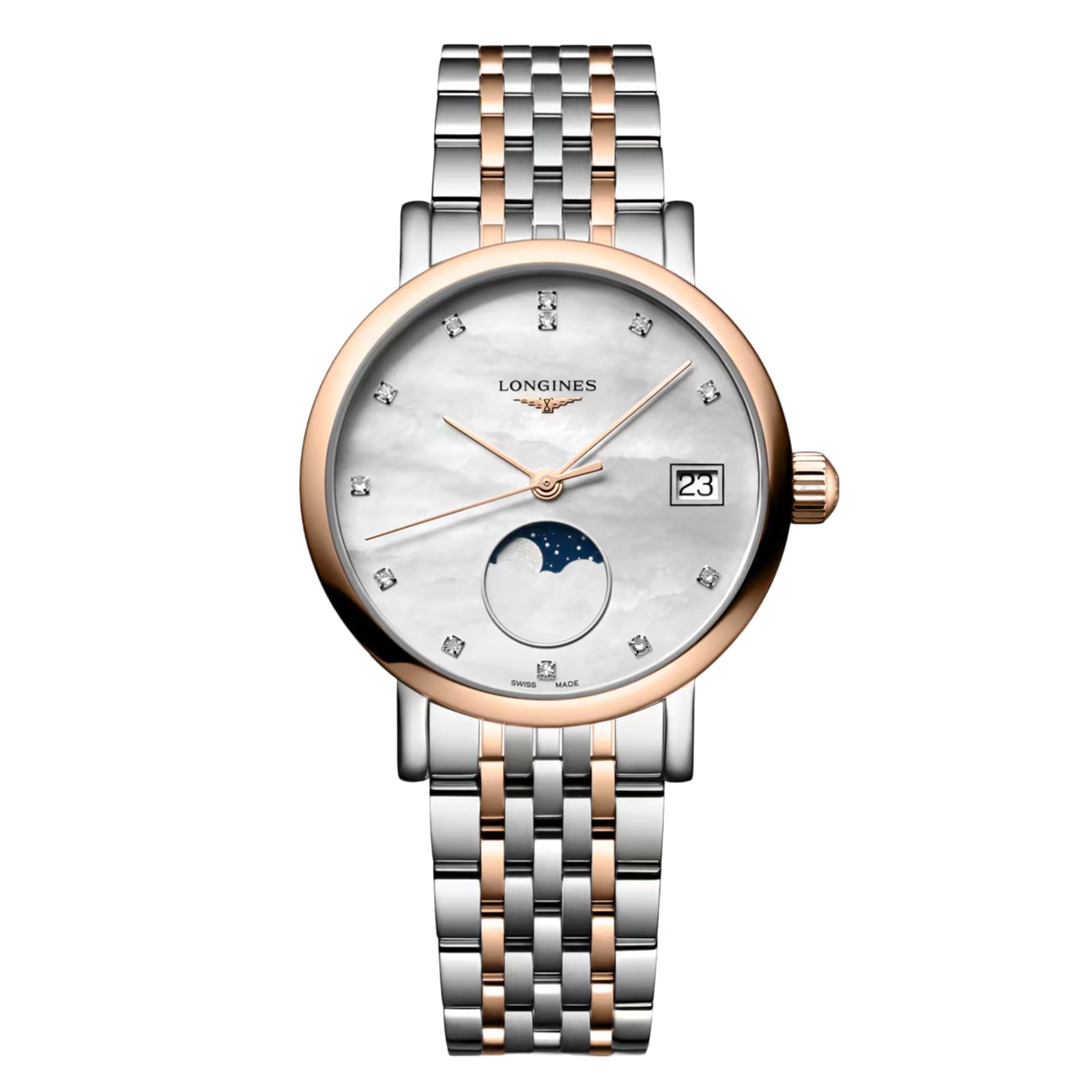toi3f2j15b2.jpg Longines Elegant Collection 30mm Ladies Watch Mother Of Pearl MPN: L43305877 - Image 1