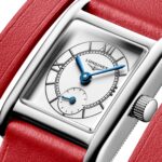 Longines Mini DolceVita 21.5mm X 29mm Ladies Watch Red Strap  MPN: L52004750 - Image 3
