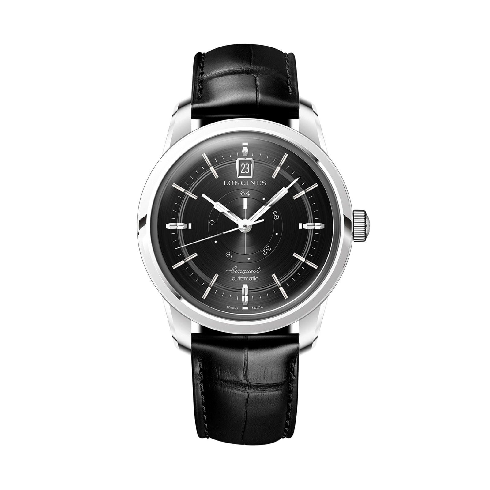 5anu1o0qeof.jpg Longines Conquest Heritage Central Power Reserve 38mm Mens Watch Black MPN: L16484522 - Image 1
