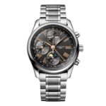 Longines Master Collection 40mm Mens Watch Grey Stainless Steel  MPN: L26734616