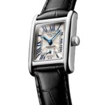 Longines Mini DolceVita 21.5mm X 29mm Ladies Watch Silver Black Alligator  MPN: L52004712 - Image 3