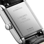 Longines Mini DolceVita 21.5mm X 29mm Ladies Watch Silver Black Alligator  MPN: L52004712 - Image 5