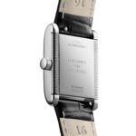 Longines Mini DolceVita 21.5mm X 29mm Ladies Watch Silver Black Alligator  MPN: L52004712 - Image 6