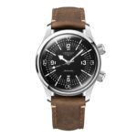 Longines Legend Diver 39mm Mens Watch Black Leather  MPN: L37644500