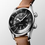 Longines Legend Diver 39mm Mens Watch Black Leather  MPN: L37644500 - Image 3