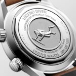 Longines Legend Diver 39mm Mens Watch Black Leather  MPN: L37644500 - Image 5