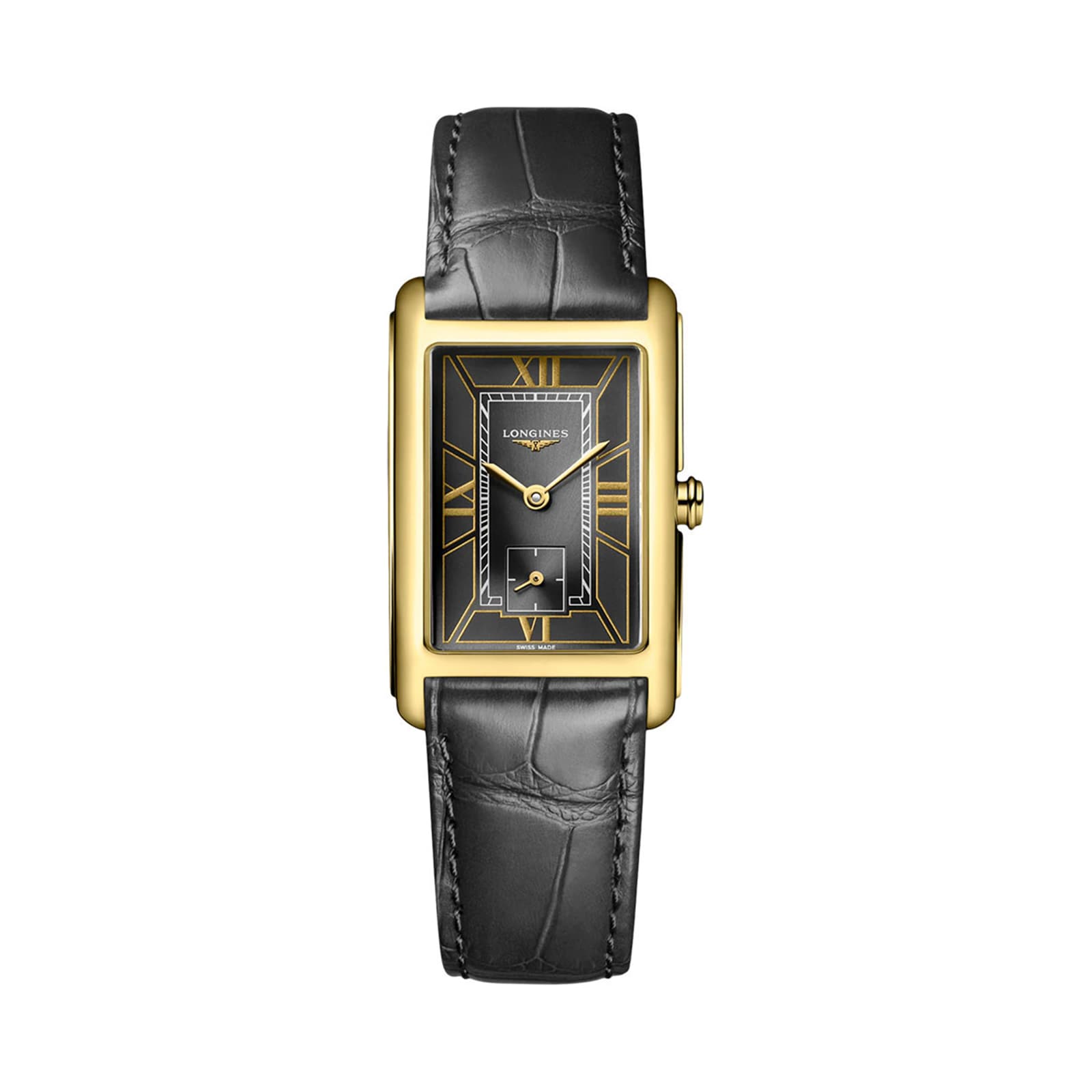 e1va0cw4lwq.jpg Longines DolceVita 23mm X 37mm Ladies Watch Grey MPN: L55126752 - Image 1
