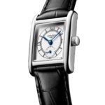 Longines Mini DolceVita 21.5mm X 29mm Ladies Watch Silver Black Alligator  MPN: L52004752 - Image 3