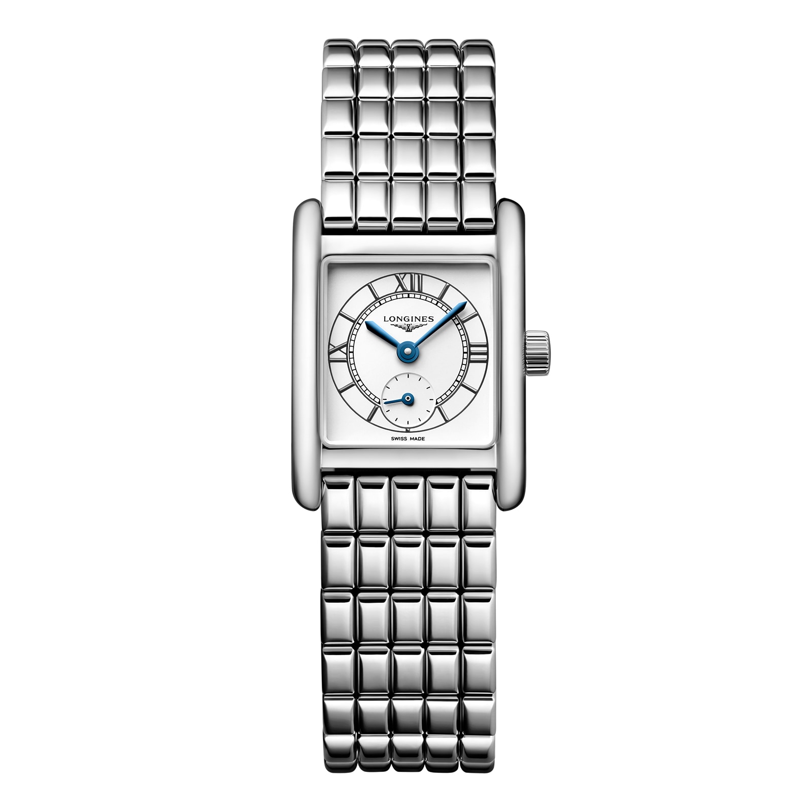 vy1yudxn23k.jpg Longines Mini DolceVita 21.5mm X 29mm Ladies Watch Silver Stainless Steel MPN: L52004756 - Image 1