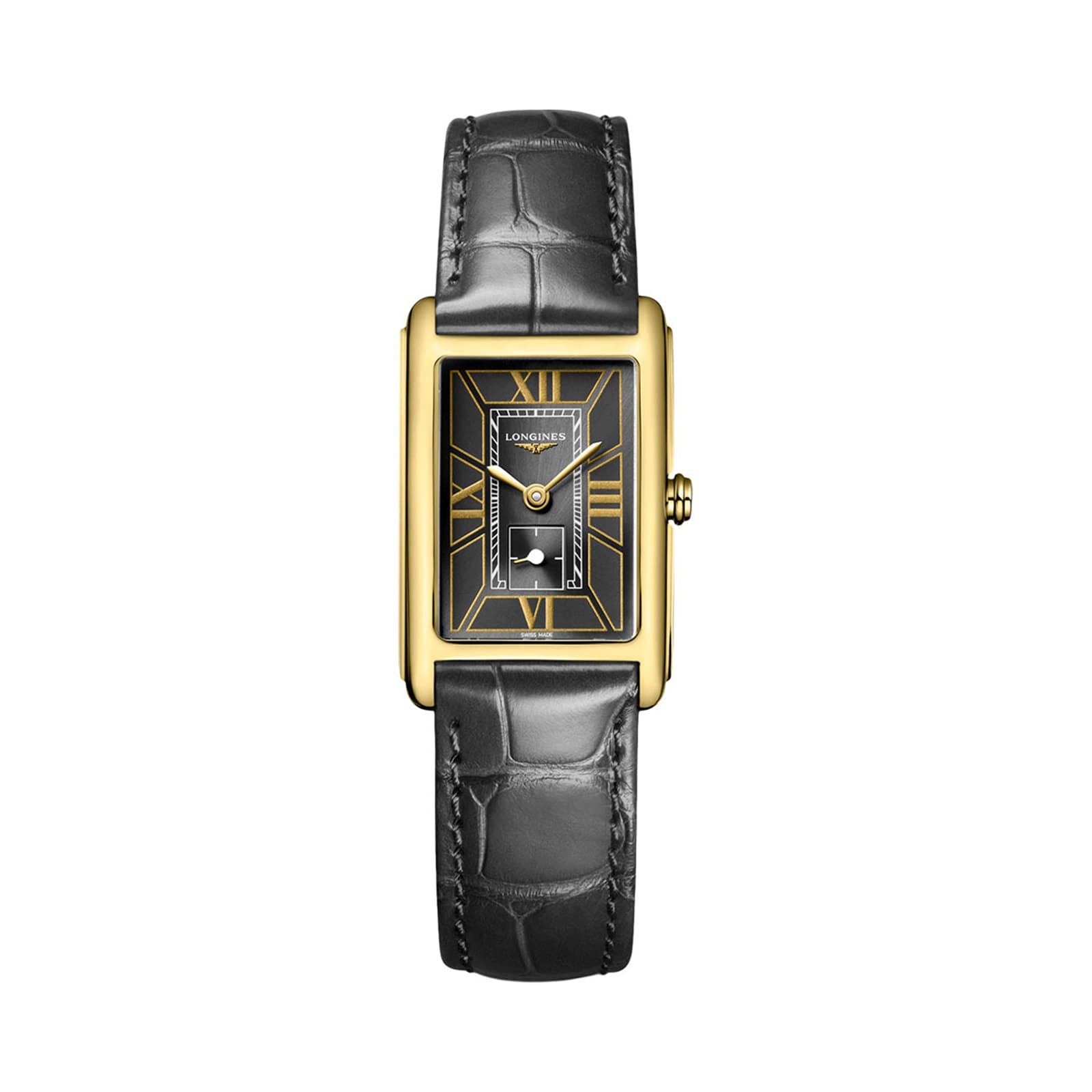 aadwmmv35xy.jpg Longines DolceVita 20.5mm X 32mm Ladies Watch Grey MPN: L52556752 - Image 1