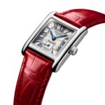 Longines Mini DolceVita 21.5mm X 29mm Ladies Watch Silver Red Alligator  MPN: L52004715 - Image 2