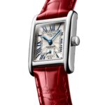 Longines Mini DolceVita 21.5mm X 29mm Ladies Watch Silver Red Alligator  MPN: L52004715 - Image 3