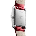 Longines Mini DolceVita 21.5mm X 29mm Ladies Watch Silver Red Alligator  MPN: L52004715 - Image 6