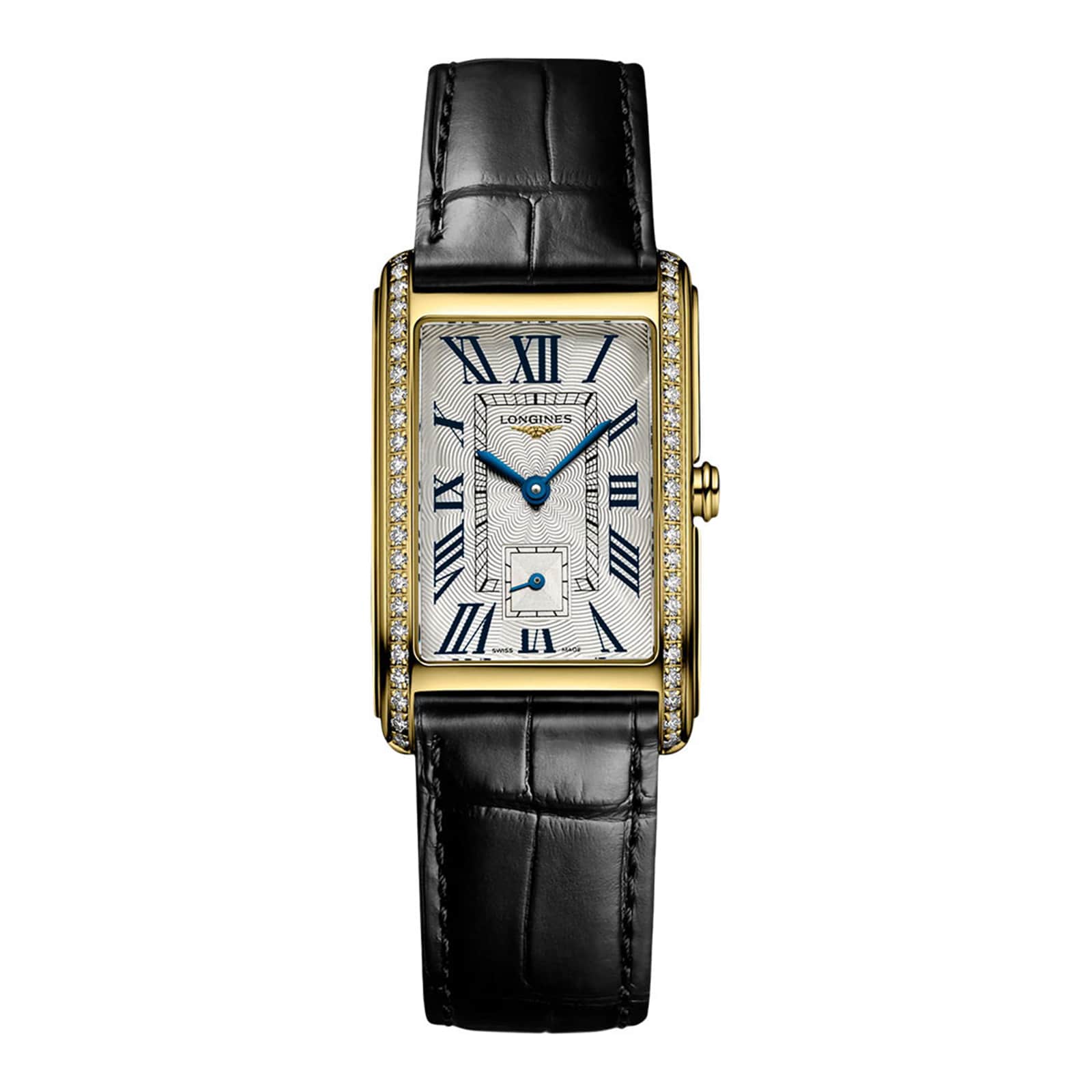 zf1rs0ck1ug.jpg Longines DolceVita 23mm X 37mm Ladies Watch Silver MPN: L55127710 - Image 1