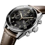 Longines Spirit Flyback 42mm Steel Brown Leather Strap Black Sunray Dial  MPN: L38214532 - Image 4