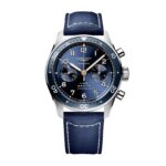 Longines Spirit Flyback 42mm Steel Blue Fabric Strap Blue Sunray Dial  MPN: L38214932